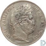 Frankreich 5 Francs 1842 W Lille - Charles X 1827-1830