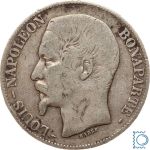 Frankreich 5 Francs 1852 A Paris - Louis-Napoléon Bonaparte