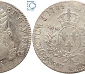 Frankreich Ecu aux branches d'olivier 1784 A Ludwig XVI. (1774-1792) Paris