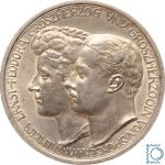 Sachsen Weimar Eisenach, 3 Mark 1910 A Großherzog Wilhelm Ernst Hochzeit Feodora