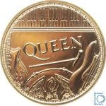 Großbritannien - 100 GBP Music Legends Queen 2020 - 1 Oz Gold