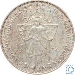 Weimar 3 Mark 1929 E, 100 Jahre Burg und Stadt Meissen, J.338, Silber