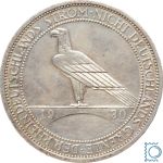 Weimar 3 Mark 1930 E, Rheinlandräumung, J.345, Silber