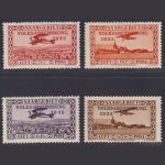 Saargebiet, Mi-Nr. 195-198 postfrisch - Flugpost Volksabstimmung 1935