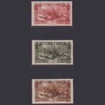 Saargebiet Mi-Nr. 119-121 postfrisch - Freimarken 1927