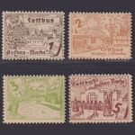 Lokalausgaben Cottbus 1946 - Michel Nr. 21-24 postfrisch - Wiederaufbau