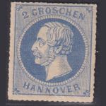 Hannover 1864 MiNr. 24 y ungebraucht - 2 Groschen König Georg V.
