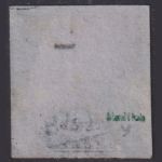 Bremen 1855 - MiNr. 1 x gestempelt, unten dünne Stelle, Altsignatur