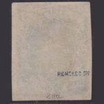 Sachsen 1863 - MiNr. 2 II gestempelt, geprüft Rismondo BPP - 3 Pfennig grün