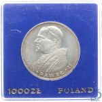 Polen 1000 Zloty 1982 | Papst Johannes Paul II.