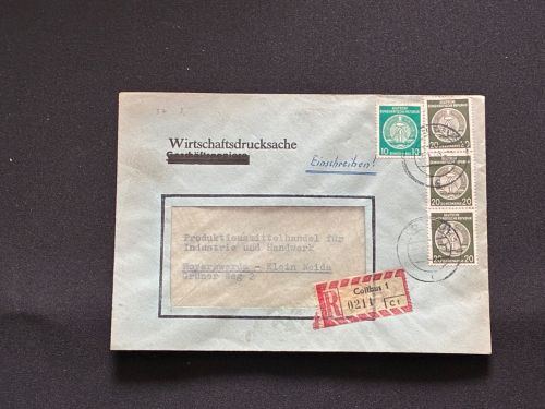 10 Belege DDR, Dienstpost (A), Bedarf, Geschäfts- und Behördenpost (OJM3388)