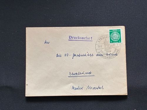 10 Belege DDR, Dienstpost (A), Bedarf, Geschäfts- und Behördenpost (OJM3390)