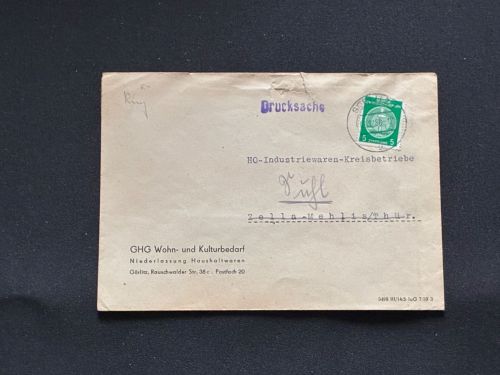 10 Belege DDR, Dienstpost (A), Bedarf, Geschäfts- und Behördenpost (OJM3393)