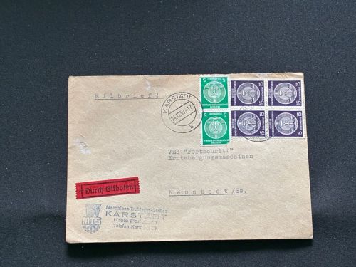 10 Belege DDR, Dienstpost (A), Bedarf, Geschäfts- und Behördenpost (OJM3395)