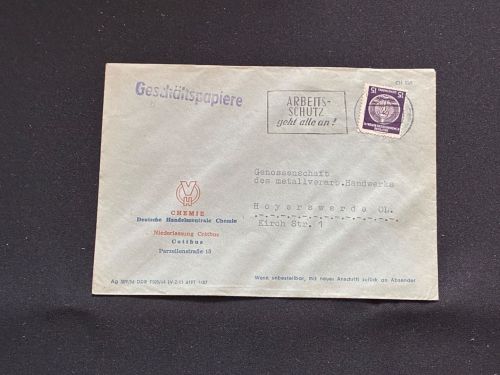 10 Belege DDR, Dienstpost (A), Bedarf, Geschäfts- und Behördenpost (OJM3402)