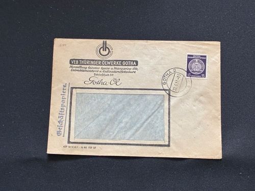 10 Belege DDR, Dienstpost (A), Bedarf, Geschäfts- und Behördenpost (OJM3403)