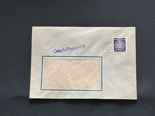 10 Belege DDR, Dienstpost (A), Bedarf, Geschäfts- und Behördenpost (OJM3404)