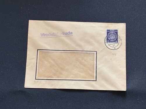 10 Belege DDR, Dienstpost (A), Bedarf, Geschäfts- und Behördenpost (OJM3405)