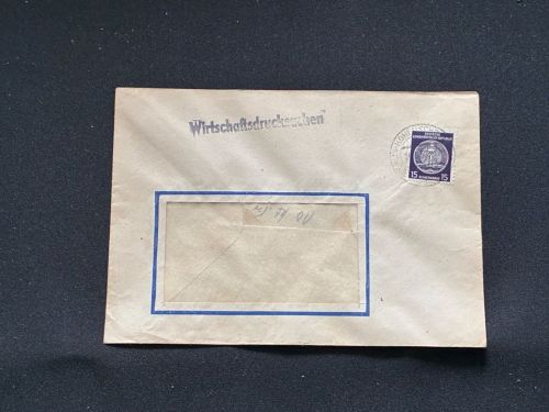 10 Belege DDR, Dienstpost (A), Bedarf, Geschäfts- und Behördenpost (OJM3413)