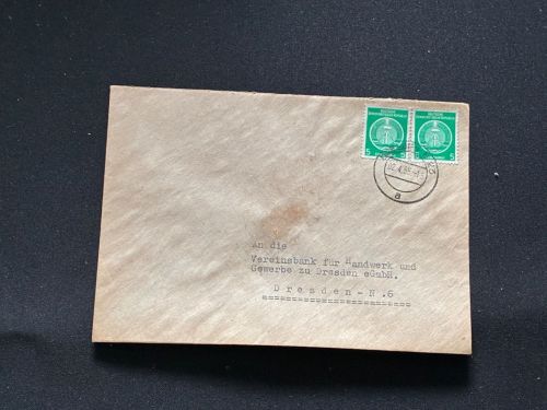 10 Belege DDR, Dienstpost (A), Bedarf, Geschäfts- und Behördenpost (OJM3416)