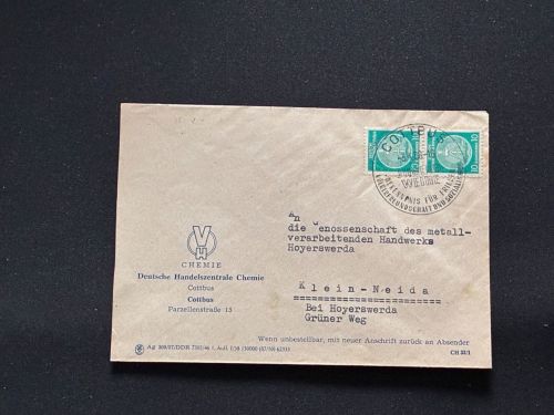 10 Belege DDR, Dienstpost (A), Bedarf, Geschäfts- und Behördenpost (OJM3430)