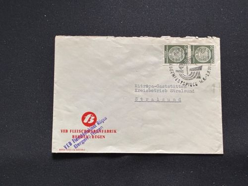 10 Belege DDR, Dienstpost (A), Bedarf, Geschäfts- und Behördenpost (OJM3434)