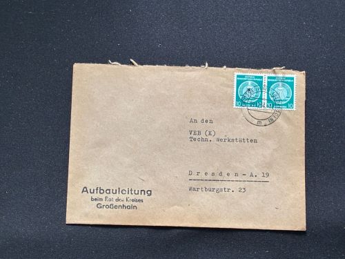 10 Belege DDR, Dienstpost (A), Bedarf, Geschäfts- und Behördenpost (OJM3438)
