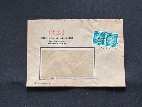 10 Belege DDR, Dienstpost (A), Bedarf, Geschäfts- und Behördenpost (OJM3448)