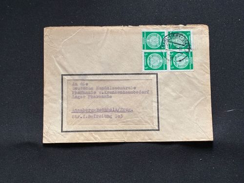 10 Belege DDR, Dienstpost (A), Bedarf, Geschäfts- und Behördenpost (OJM3451)