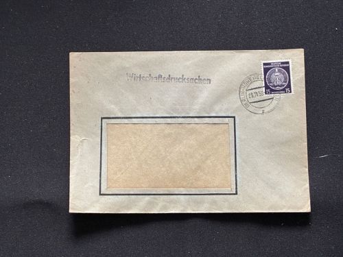 10 Belege DDR, Dienstpost (A), Bedarf, Geschäfts- und Behördenpost (OJM3453)