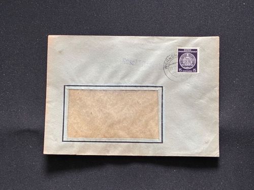 10 Belege DDR, Dienstpost (A), Bedarf, Geschäfts- und Behördenpost (OJM3469)