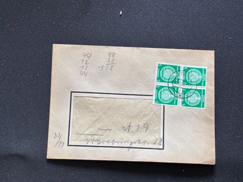 10 Belege DDR, Dienstpost (A), Bedarf, Geschäfts- und Behördenpost (OJM3477)