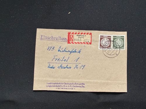 10 Belege DDR, Dienstpost (A), Bedarf, Geschäfts- und Behördenpost (OJM3481)