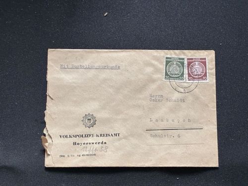 10 Belege DDR, Dienstpost (A), Bedarf, Geschäfts- und Behördenpost (OJM3483)
