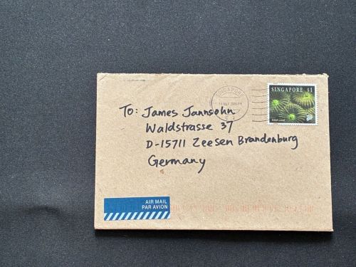 10 Belege Singapur, Briefe, Karten, Ganzsachen, FDC (AVH3529)