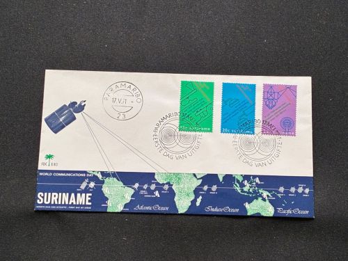 10 Belege Surinam, FDC (AVH3537)