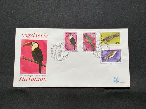 10 Belege Surinam, FDC (AVH3545)