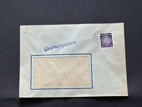 10 Belege DDR, Dienstpost (A), Bedarf, Geschäfts- und Behördenpost (OJM3549)