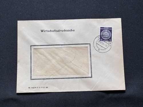 10 Belege DDR, Dienstpost (A), Bedarf, Geschäfts- und Behördenpost (OJM3550)