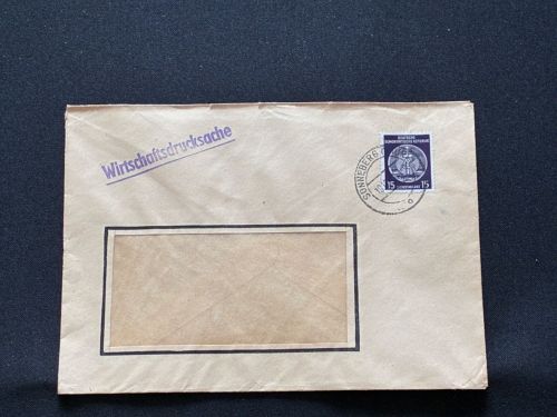 10 Belege DDR, Dienstpost (A), Bedarf, Geschäfts- und Behördenpost (OJM3551)