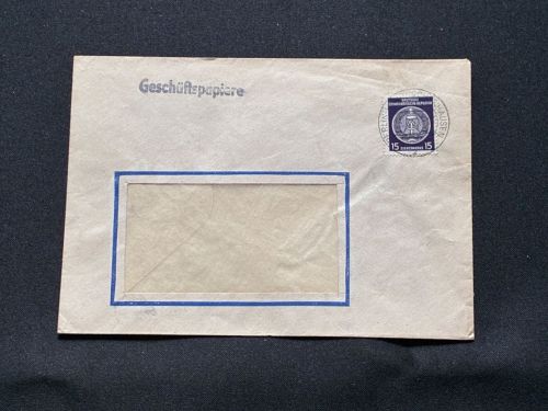 10 Belege DDR, Dienstpost (A), Bedarf, Geschäfts- und Behördenpost (OJM3553)