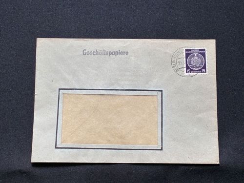10 Belege DDR, Dienstpost (A), Bedarf, Geschäfts- und Behördenpost (OJM3556)