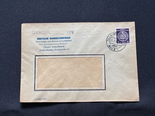 10 Belege DDR, Dienstpost (A), Bedarf, Geschäfts- und Behördenpost (OJM3561)