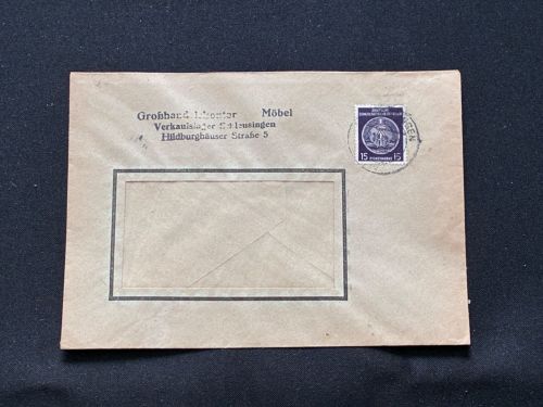 10 Belege DDR, Dienstpost (A), Bedarf, Geschäfts- und Behördenpost (OJM3562)