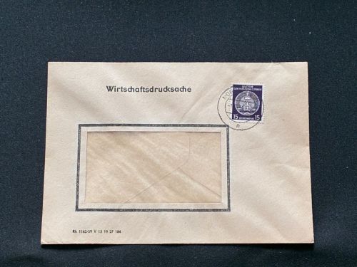 10 Belege DDR, Dienstpost (A), Bedarf, Geschäfts- und Behördenpost (OJM3567)