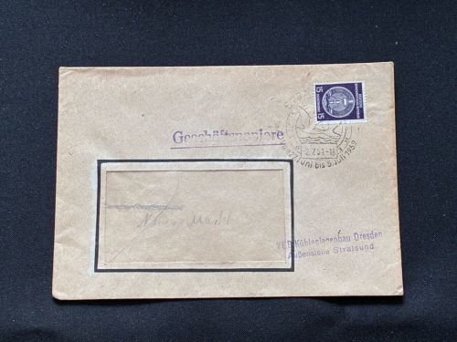 10 Belege DDR, Dienstpost (A), Bedarf, Geschäfts- und Behördenpost (OJM3568)
