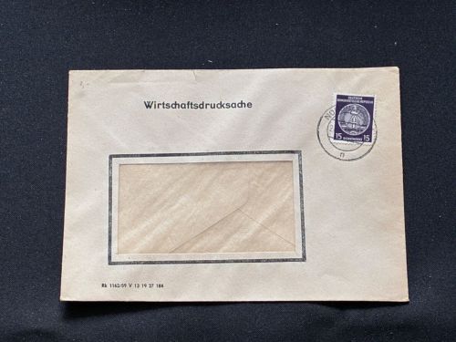 10 Belege DDR, Dienstpost (A), Bedarf, Geschäfts- und Behördenpost (OJM3569)