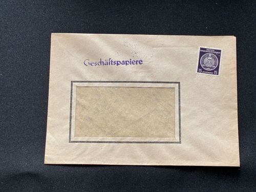 10 Belege DDR, Dienstpost (A), Bedarf, Geschäfts- und Behördenpost (OJM3571)
