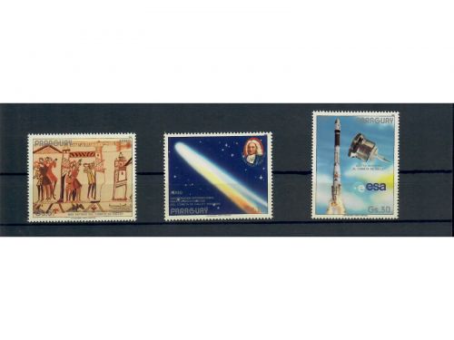 Halley’s Comet, Halleyscher Komet, Marken, Sätze, Blocks, **, alle Welt, Lot