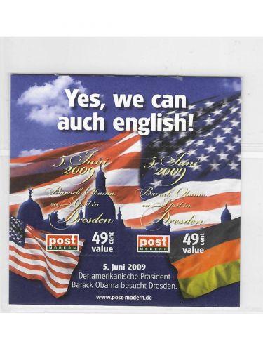 Post Modern Dresden, Yes, we can auch english!, Block **, 2009, selbstklebend